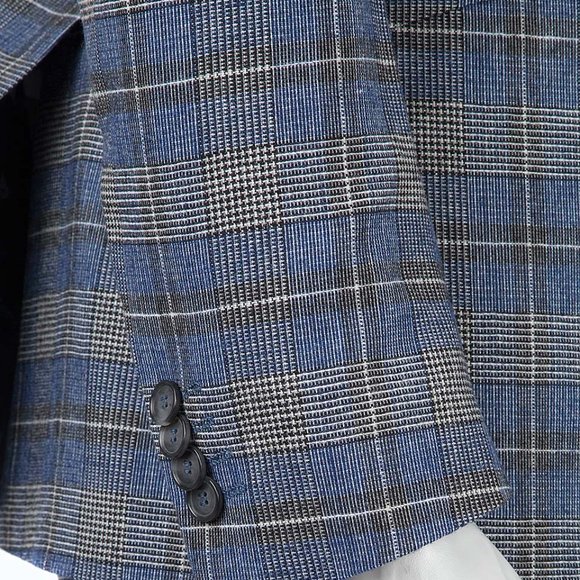 TWEEN Blue Suit with Vest - Picture 4 of 5